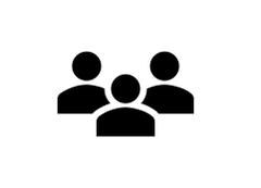 Icon of 3 people in a group